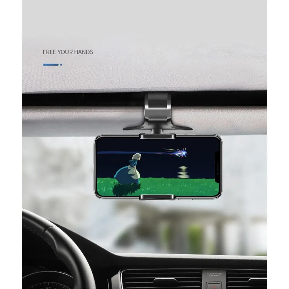 3 in 1 Car GPS Smartphone Holder: Dashboard / Visor Clamp   AC Grid Clip for Jinga Neon (2019) - Black