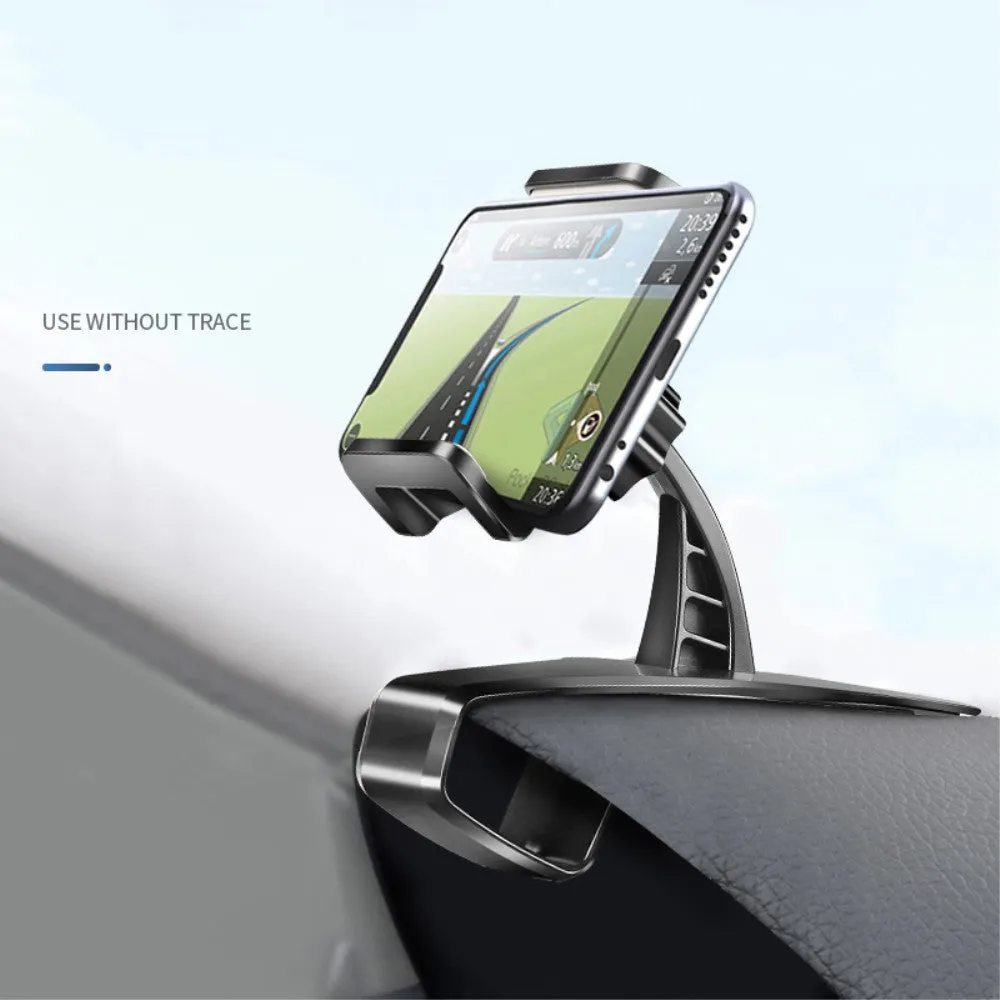 3 in 1 Car GPS Smartphone Holder: Dashboard / Visor Clamp   AC Grid Clip for Weimei Neon 2 - Black