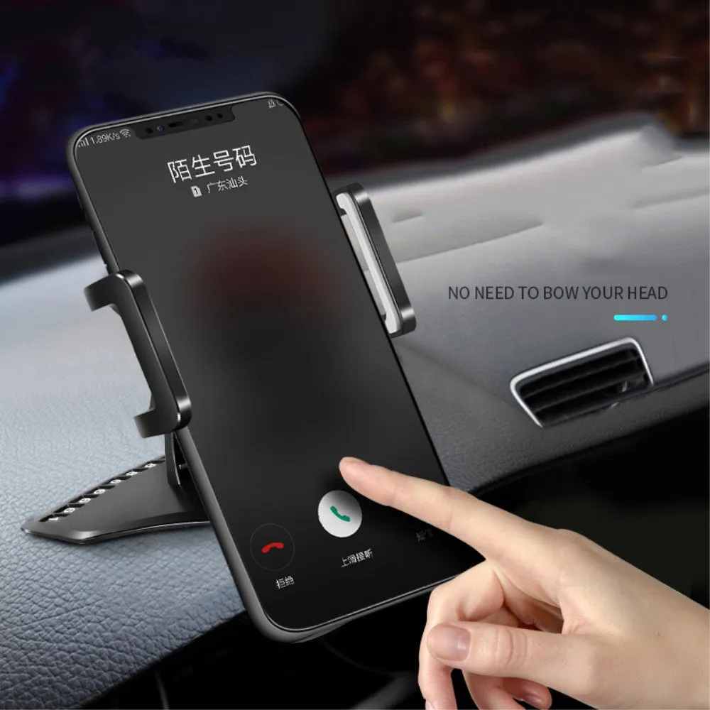 3 in 1 Car GPS Smartphone Holder: Dashboard / Visor Clamp   AC Grid Clip for Weimei Neon 2 - Black