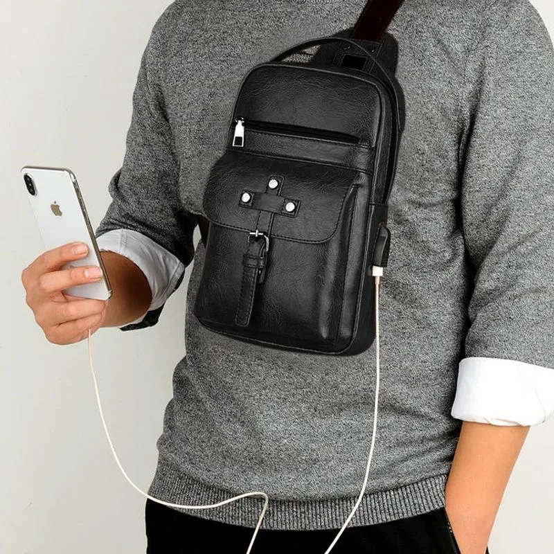 Backpack Waist Shoulder bag compatible with Ebook, Tablet and for Jinga Neon (2019) - Black
