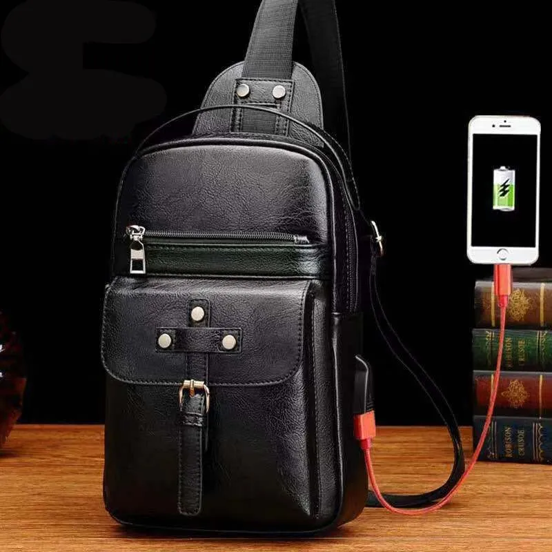 Backpack Waist Shoulder bag compatible with Ebook, Tablet and for Jinga Neon (2019) - Black