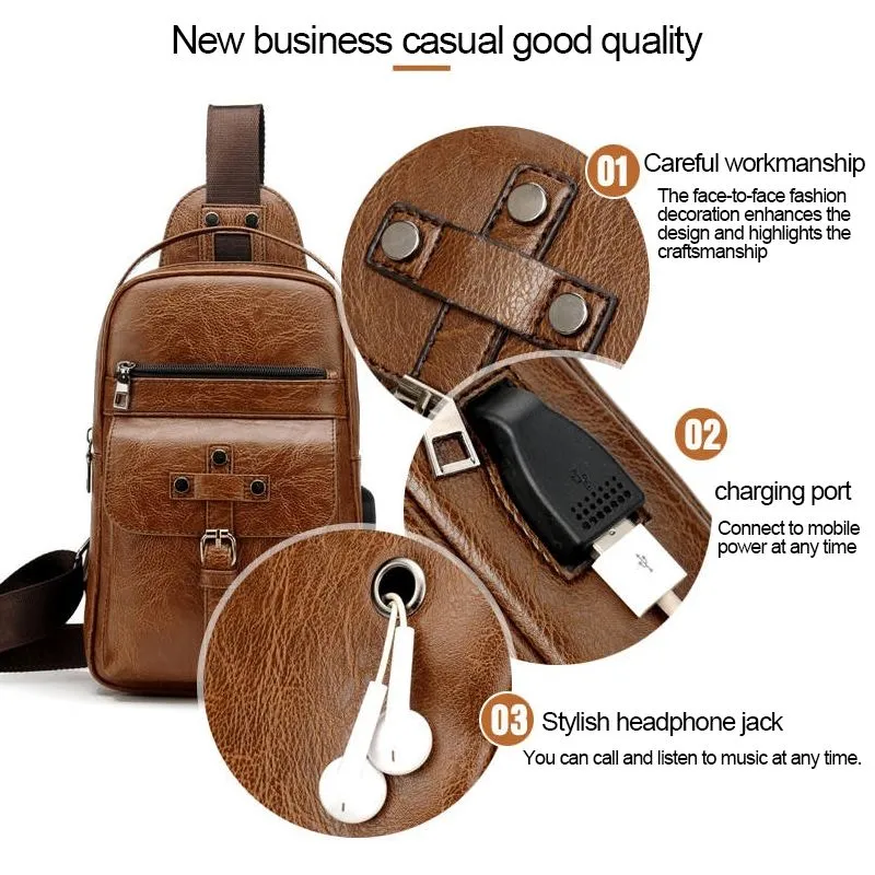 Backpack Waist Shoulder bag compatible with Ebook, Tablet and for Jinga Neon (2019) - Black