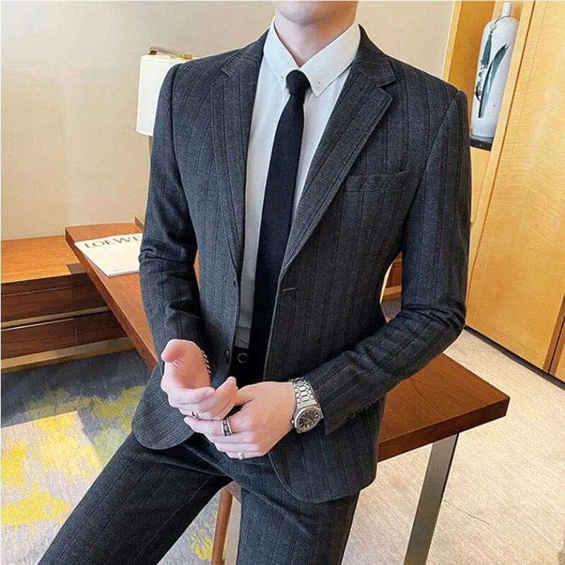 Blazer Masculino Slim Esporte Fino LC136