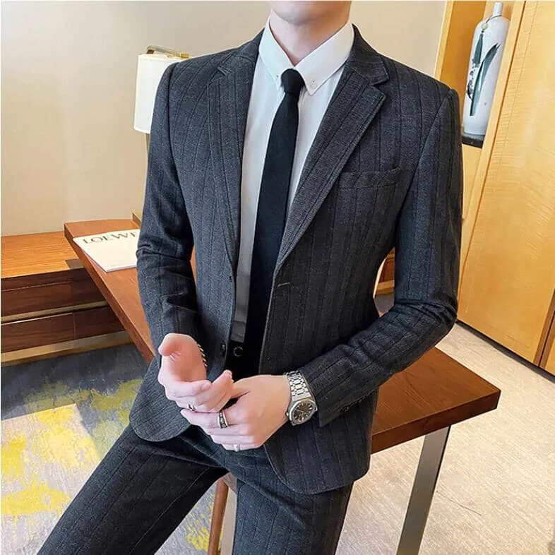 Blazer Masculino Slim Esporte Fino LC136