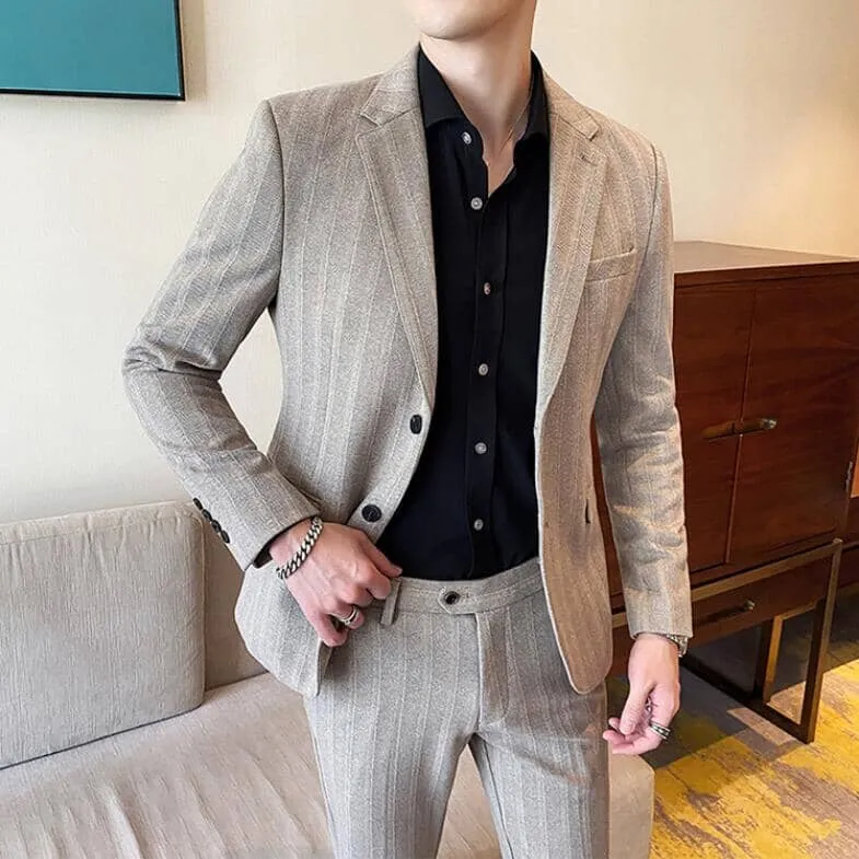 Blazer Masculino Slim Esporte Fino LC136