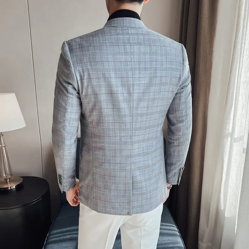 Blazer Masculino Slim Esporte Fino LC140