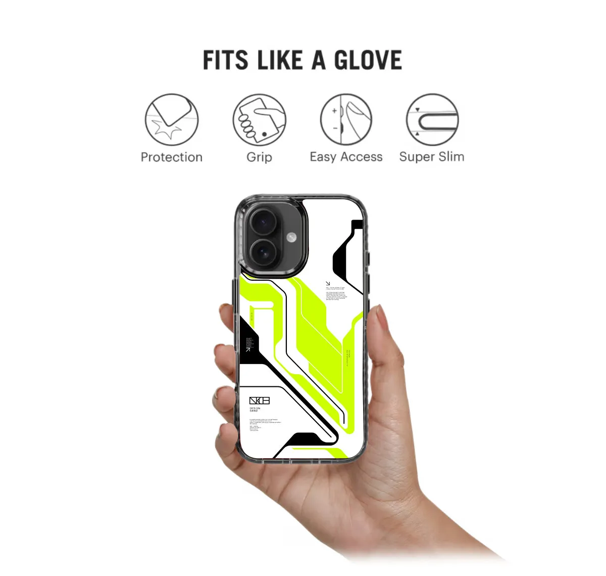 Cyber Circuit Neon Stride 2.0 Phone Case Cover