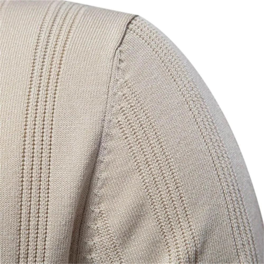 Lorenzo | Premium Poloshirt met lichte geweven streep