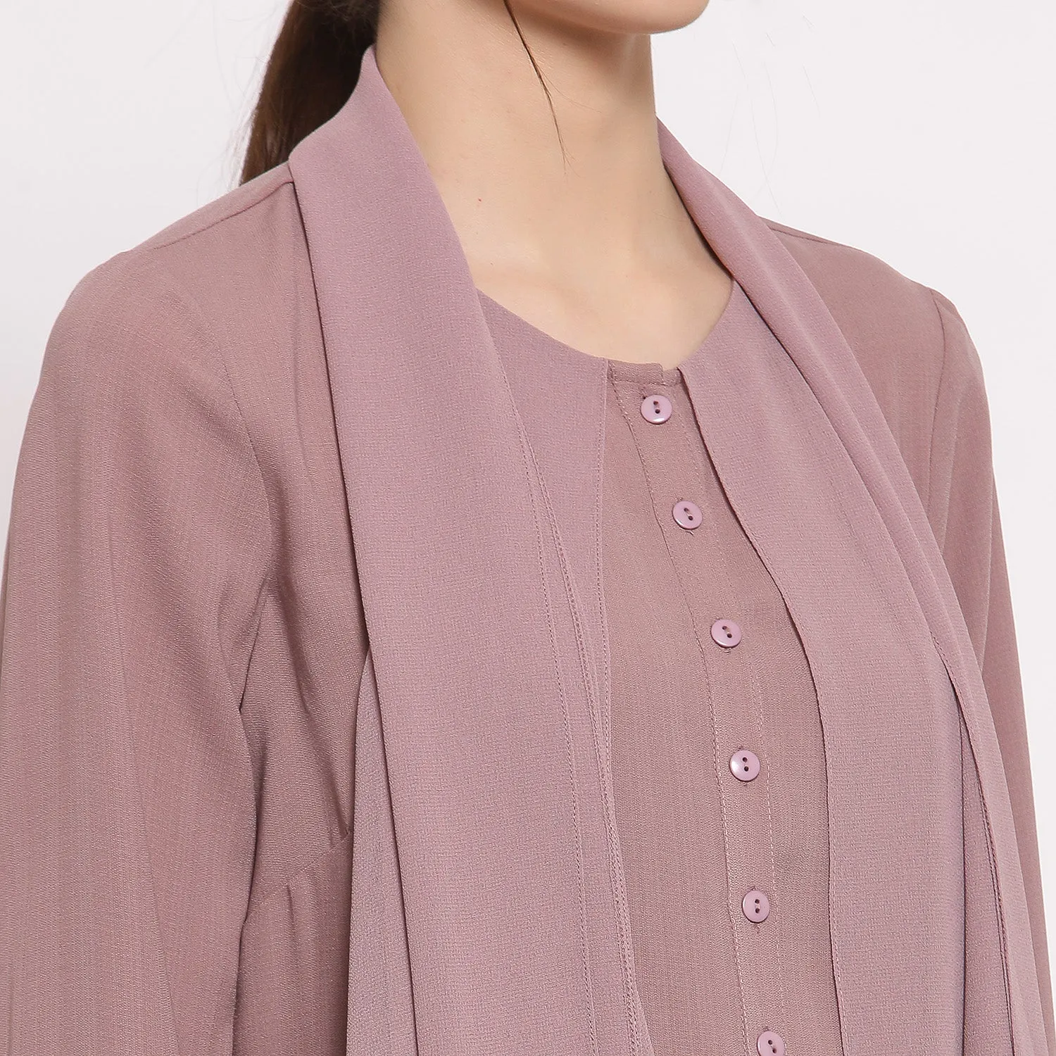Pink Layered Dress