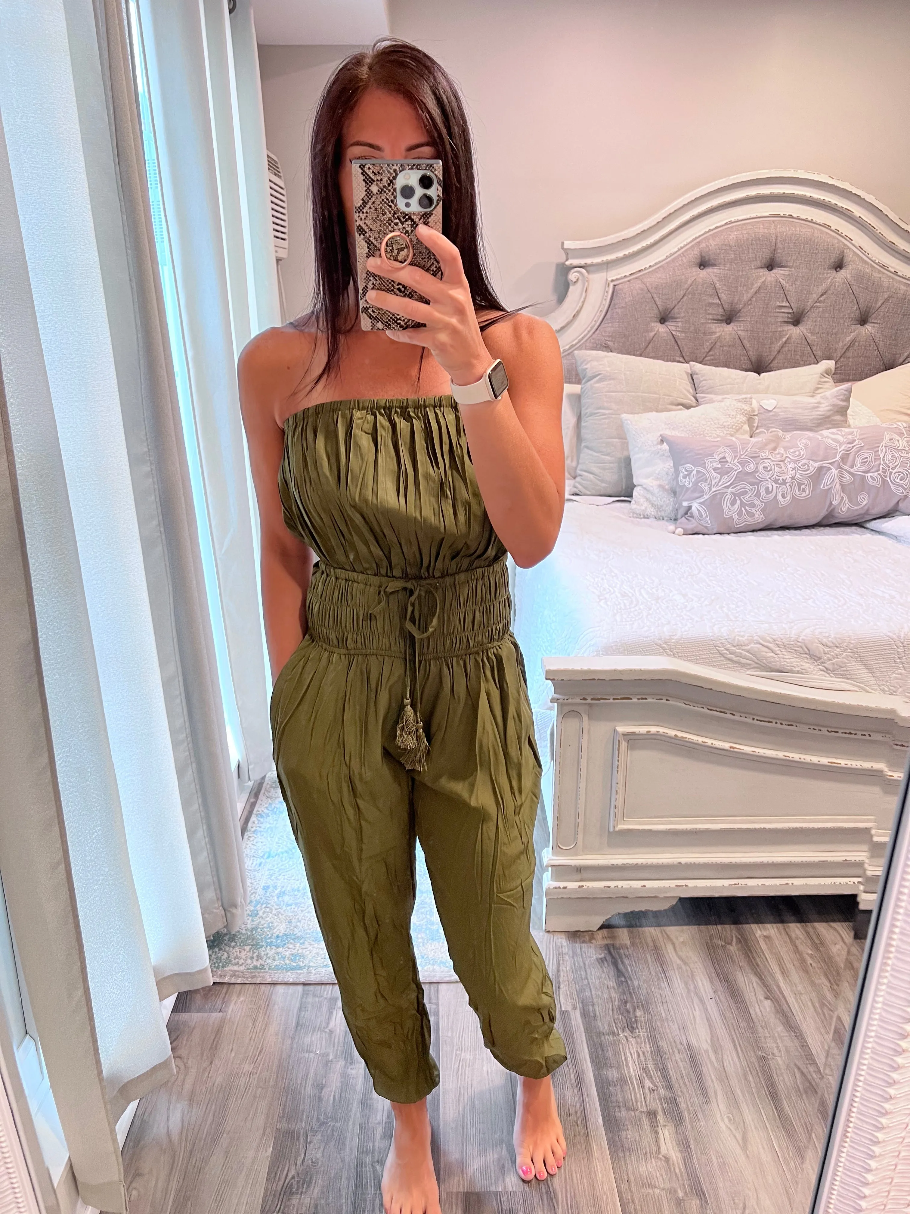 Pleated Jumpsuit