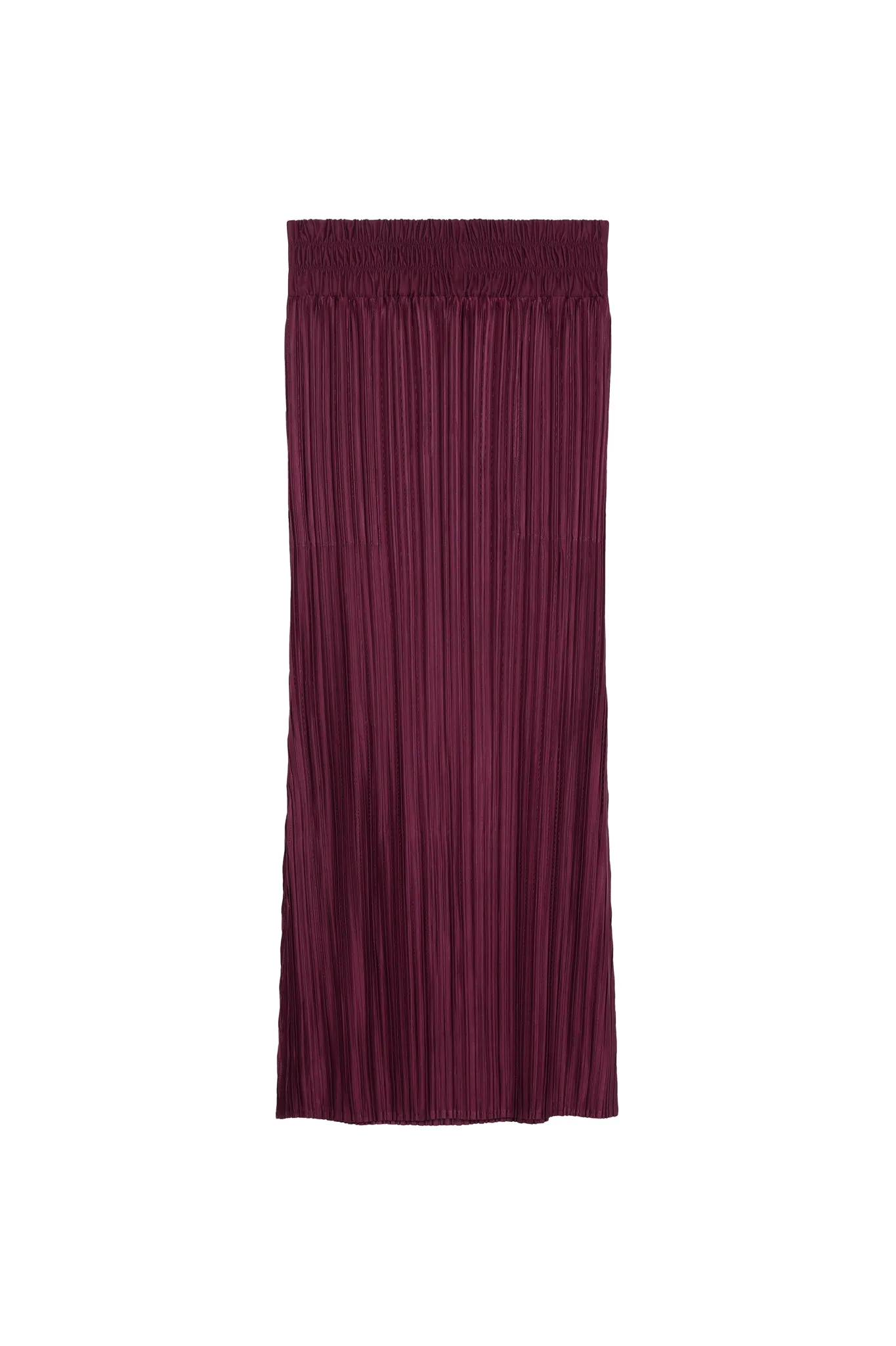 Relaxed Pleated Skirt