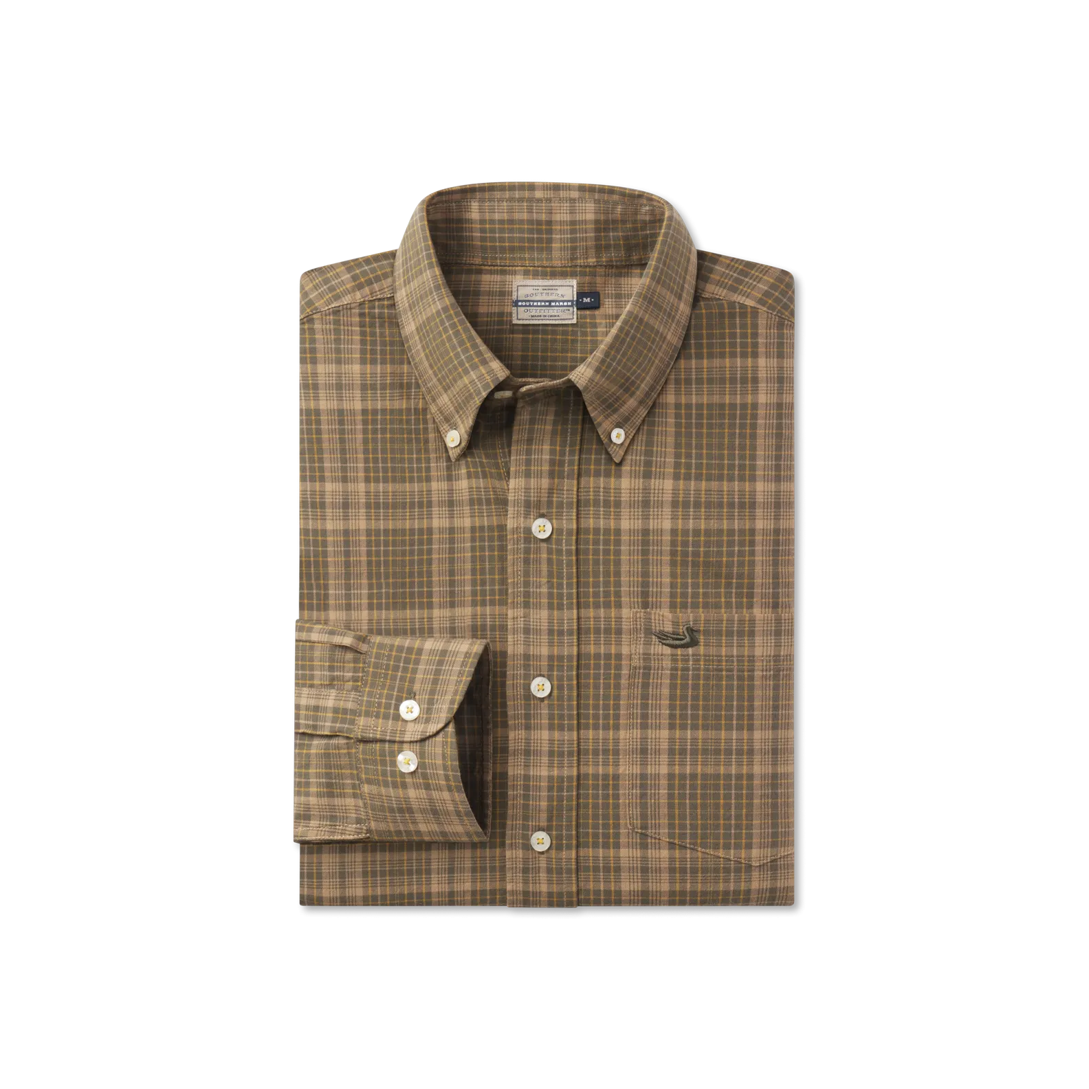 Verret Washed Check Dress Shirt