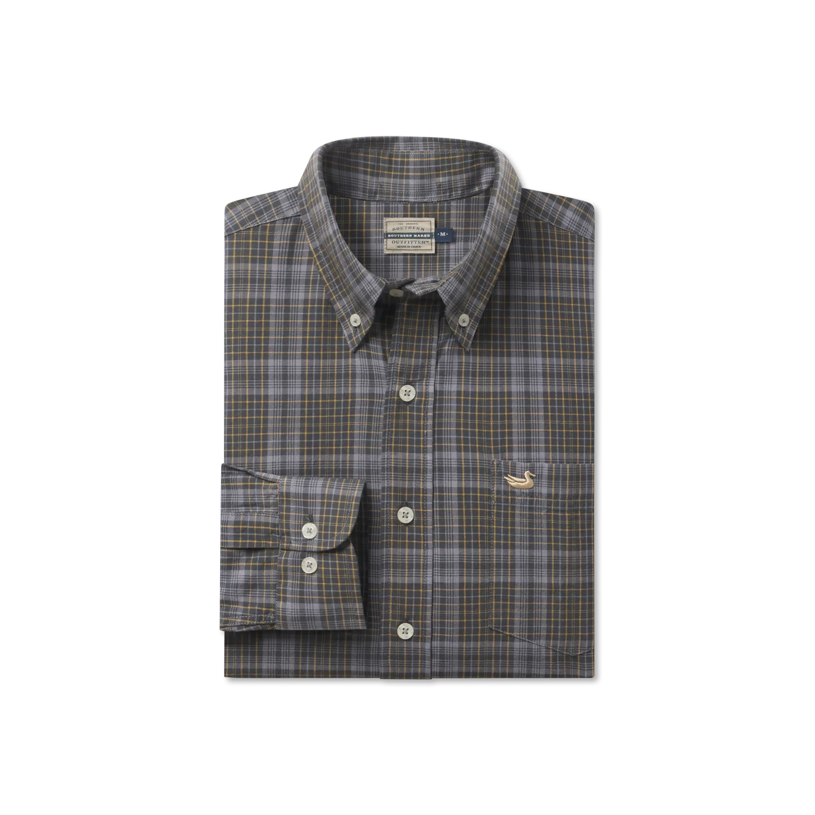 Verret Washed Check Dress Shirt
